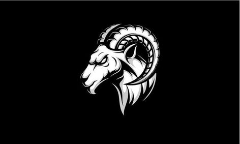 Goat Images, Ram Logo, Sheep Logo, Ram Tattoo, Goat Logo, Ram Image, Ram Skull, Logo Design Set, Gym Logo