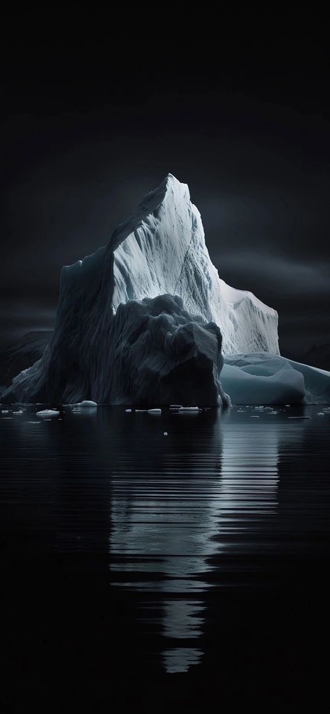 Antarctica Wallpaper Iphone, Black Ice Aesthetic, Black Ice Wallpaper, Iceberg Aesthetic, Evocation Wizard, Iceberg Wallpaper, Glacier Wallpaper, Ice Aesthetic, Android Wallpaper Black