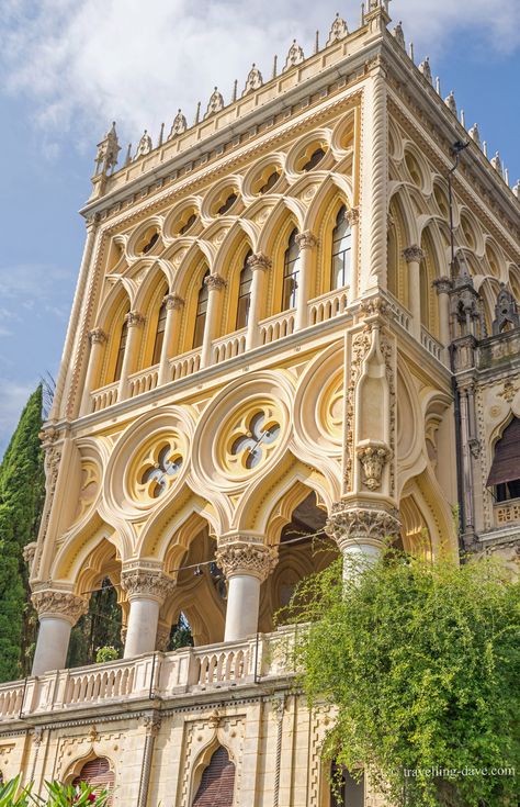 Lake Garda Wedding, Villa Borghese, Italian Holiday, Harbour Island, Island Park, Italian Garden, Luxury Estate, Lake Garda, Gothic Architecture