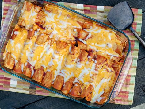 Meat Enchiladas, Venison Enchiladas, Jess Pryles, Smoked Venison, Best Enchilada Sauce, Enchiladas Corn Tortillas, Best Enchiladas, Southwest Recipes, Fun Meals