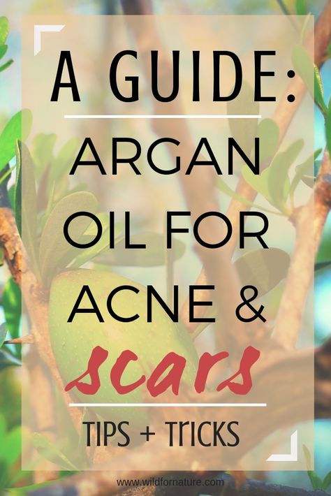 Improve the overall health of your skin with this detailed guide on argan oil for acne scars and acne! Tips on the best argan oil inside!  #arganoil #diybeauty #acnescars #acnescarstreatment  #diyskincare #veganbeauty #carrieroils #naturaloilsskincare #naturaloilsforskin Natural Wart Remedies, Acne Tips, Argan Oil Benefits, Coconut Oil For Acne, Natural Oils For Skin, Acne Face Mask, Natural Skin Care Routine, Acne Remedies, Oil Benefits