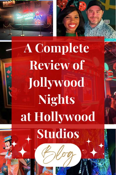 In this blog I give an honest and full review of our experience at Jollywood Nights including a timestamped⏰ list of everything me and my husband got to do! This after-hours event takes place at Walt Disney World Resort's Hollywood Studios and is an adult-focused event. The event offers a perfect combination of Hollywood-style sophistication and holiday cheer🎄. I appreciate the vision behind this concept and hope it continues to gain popularity. Let me know your thoughts in the comments!👇 Christmas Itinerary, Jollywood Nights, Me And My Husband, Disney's Hollywood Studios, Hollywood Style, Kids Night, Hollywood Studios Disney, Festive Treats, Hollywood Fashion