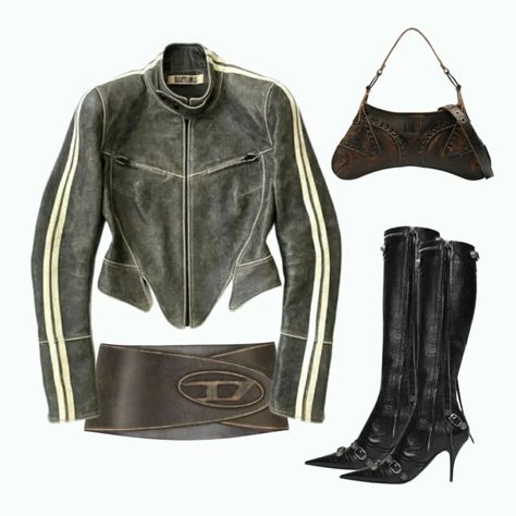 Big Shoes Outfit, Diesel Outfits Black Women, Diesel Outfits, Diesel Aesthetic, Ayra Star, Diesel Outfit, Photos For Vision Board, Ash Style, Diesel Style