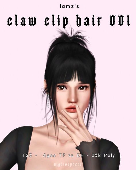 Claw Clip Hair, Uv Mapping, Clip Hair, Claw Clip, Hair Clips, I Want, Tumblr, Hair