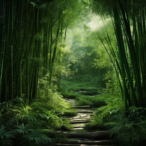 photographic quality bamboo forest Chinese Bamboo Forest, Chinese Forest Aesthetic, Bamboo Forest Painting, Japanese Forest Art, Bamboo Forest Aesthetic, Chinese Forest, Bamboo Aesthetic, Bamboo Forest Japan, Japan Forest