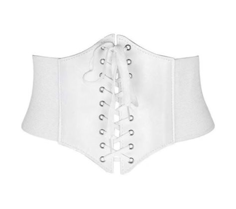 Waspie Corset, Cincher Belt, Cinch Belt, Waist Cincher Corset, Corset Waist, White Corset, Corset Belt, Elastic Belt, White Belt