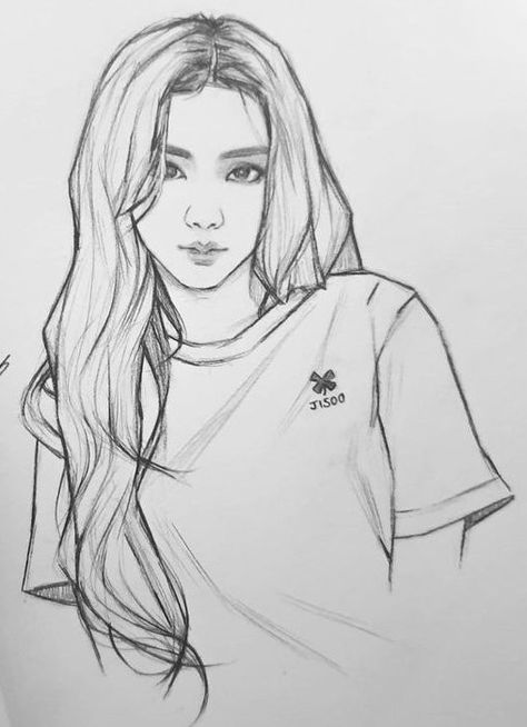 Human Sketches, Girl Face Drawing, Pencil Sketch Images, Girl Drawing Sketches, Cool Pencil Drawings, Cute Sketches, Girly Drawings, Kpop Drawings