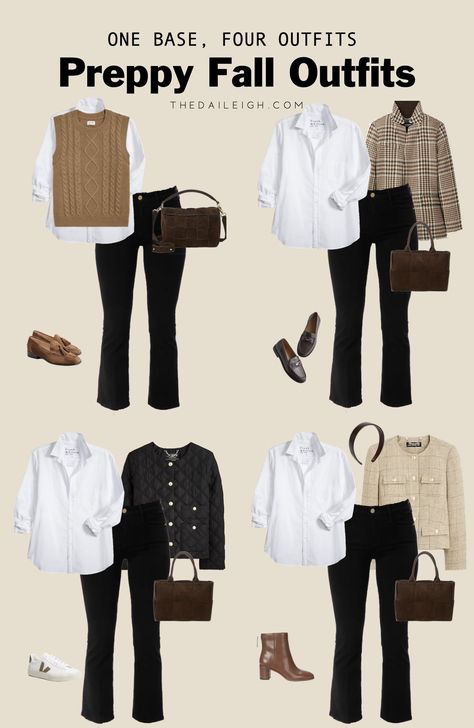 2024 Autumn Outfits, Fall Outfits Over 40, Preppy Mom Outfits, Wardrobe Over 50, Outfits Over 40, Preppy Capsule Wardrobe, Fall Wardrobe Basics, New Mom Outfits, Mom Wardrobe Essentials