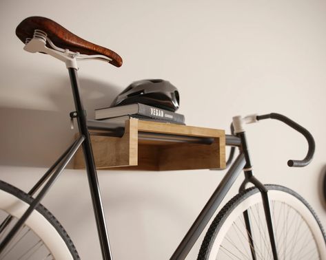 Bike Mounted On Wall