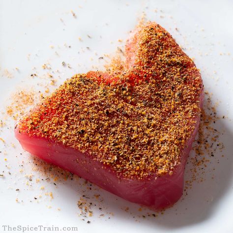 Seasoning Tuna Steaks, How To Season Ahi Tuna Steak, Ahi Tuna Seasoning, Baked Ahi Tuna Steak, Seared Ahi Tuna Marinade, Tuna Steak Seasoning, Tuna Seasoning, Ahi Tuna Marinade, Ahi Tuna Steaks