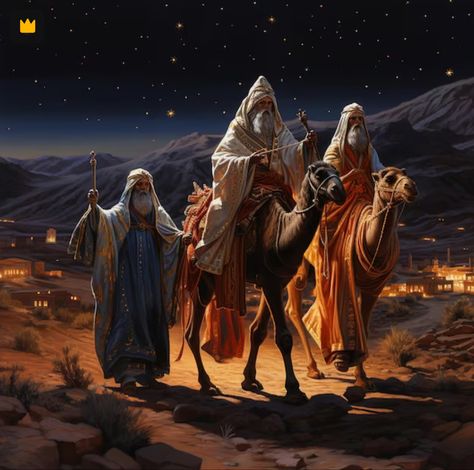 Bible Fanart, Re Magi, Indian Desert, Church Aesthetic, Roi Mage, Worship Jesus, Gospel Of Luke, Bible Images, Bible Characters