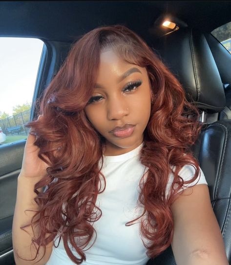 Body Wave Wigs, Ginger Red, Body Wave Wig, Lace Closure Wig, Front Lace Wigs Human Hair, Hair Lace, Light Hair, Light Brown Hair, Aesthetic Hair