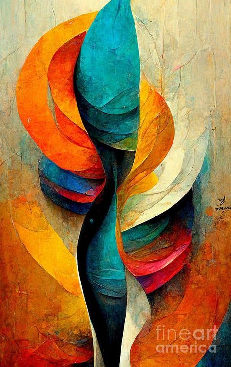 ~ It's a Colorful Life ~ Modern Cubist Art, Cubist Art, Abstract Wallpaper Design, African Art Paintings, Abstract Digital Art, Soyut Sanat Tabloları, 수채화 그림, Modern Art Paintings, Amazing Art Painting