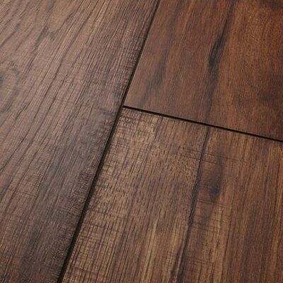 Hickory Laminate Flooring, Wide Plank Laminate Flooring, Laminate Plank Flooring, Farmhouse Flooring, Real Wood Floors, Wood Floors Wide Plank, Floor Ideas, Wide Plank Flooring, Wood Bed