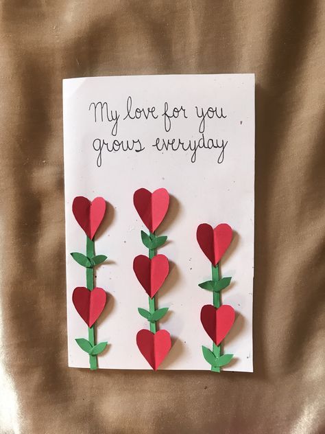 Diy Letter For Girlfriend, Bf Day Card, Card To Make For Boyfriend, 6 Months Card For Boyfriend, Handmade Anniversary Gifts For Girlfriend, Cute Birthday Cards For Girlfriend, Birthday Card Ideas For Girlfriend Handmade, Homemade Love Gifts, Small Things For Boyfriend