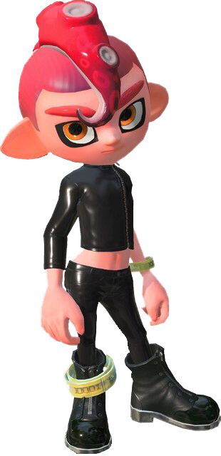 From splatoon 2-Octo expansion Male Agent 8, Splatoon Octo Expansion, Octo Expansion, Male Drawing, Agent 8, Boy Pfp, Guy Drawing, Splatoon, The Girl Who