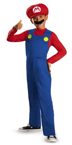 Disguise Nintendo Super Mario Brothers Mario Classic Boys Costume, Medium/7-8 >>> Details can be found by clicking on the image. (This is an affiliate link) #CostumesforKids Mario Bros Costume, Mario Dress, Super Mario Costumes, Mario Und Luigi, Luigi Costume, Mario Costume, Nintendo Classic, Super Mario Brothers, Up Costumes