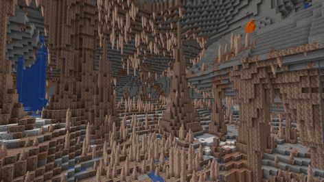 Minecraft Dripstone, Cave Minecraft, Lush Cave, Savanna Biome, Minecraft Seed, Underground Caves, Cave System, Create A World, Acacia Tree