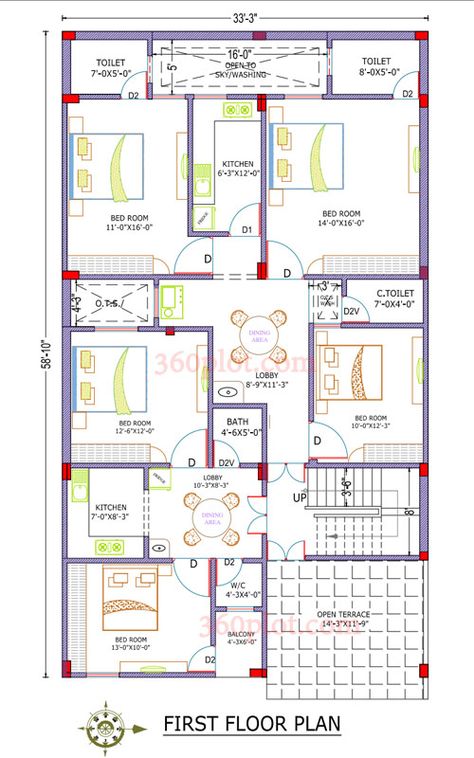 Smart House Plans, 30x50 House Plans, 2bhk House Plan, House Plans With Pictures, 3d House Plans, Affordable House Plans, Layout Plan, Office Plan, House Floor Design