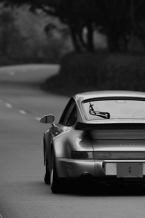 Porsche 964 Turbo Wallpaper, Porsche 964 Wallpaper, Hamster Pics, 964 Turbo, Grey Car, Porsche 964, Vintage Porsche, Automotive Photography, Classic Porsche