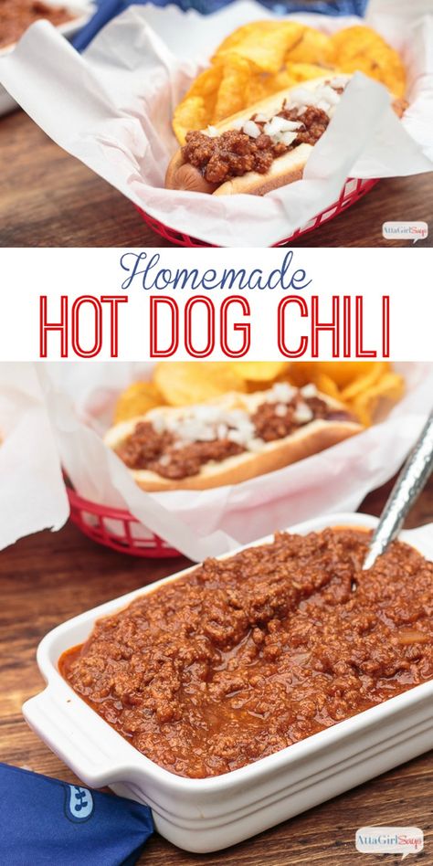 Hot Dog Chilli, Chili Hotdogs, Best Hot Dog Chili Recipe, Hot Dog Chili Sauce Recipe, Hot Dog Chili Recipe, Homemade Hot Dog Chili, Chili Dog Sauce, Hot Dog Sauce Recipe, Hotdog Chili Recipe