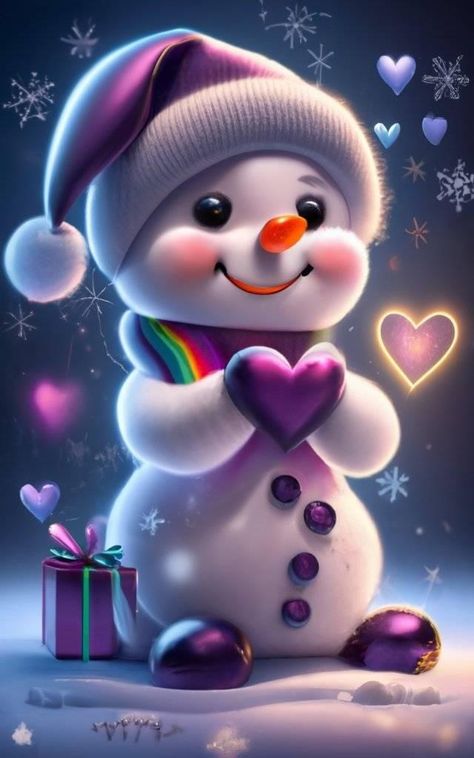 Snowmen Wallpaper, Snowman Wallpaper, Christmas Pictures Vintage, Cute Snowmen, Snowmen Pictures, Snowman Images, Merry Christmas Pictures, Beauty Of Simplicity, Happy Birthday Greetings Friends