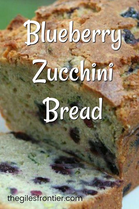 Blueberry Zucchini bread is always a hit in my house. Use fresh or frozen zucchini and blueberries for this moist bread that is wonderful for breakfast or snack. Zucchini Blueberry Bread, Lemon Blueberry Zucchini Bread, Zucchini And Squash Recipes, Blueberry Zucchini Bread, Blueberry Zucchini, Lemon Zucchini Bread, Zucchini Bread Healthy, Zucchini And Squash, Lemon Zucchini