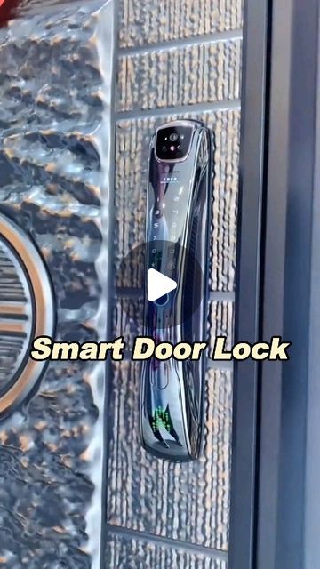 Aleadhomeappliances on Instagram: "Do you like this smart door lock?
#door #lock #smartlock #smartlocks #smarthome #viral #love #art" Lock Door, Smart Door Locks, Smart Door, Smart Lock, Door Lock, Door Locks, Smart Home, Love Art, Front Door