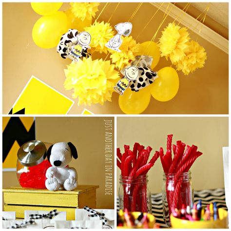 Snoopy Bday, Brown Birthday Party, Charlie Brown Birthday, Charlie Brown Baby, Charlie Brown Birthday Party, Peanuts Birthday Party, Snoopy Classroom, Snoopy Birthday Party, Snoopy Baby Shower