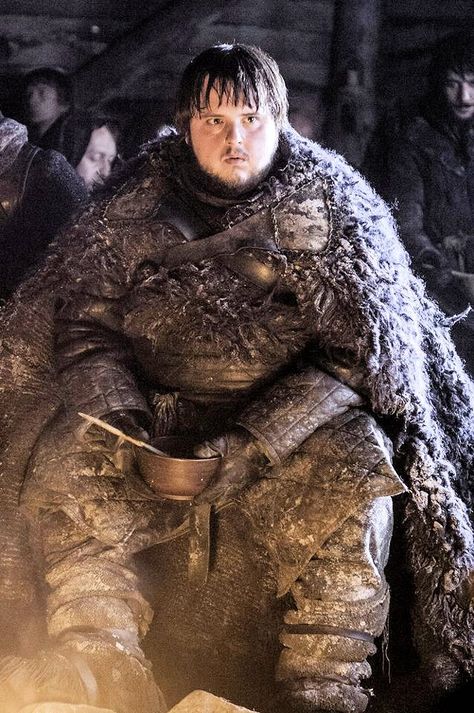 Game of Thrones Samwell "Sam" Tarly (John Bradley), member of the Night's Watch, best friend to Jon Snow and killer of a White Walker. A brave man. Samwell Tarly, John Bradley, Game Of Thrones Tv, Got Characters, White Walker, Nights Watch, Night King, Cersei Lannister, Gra O Tron