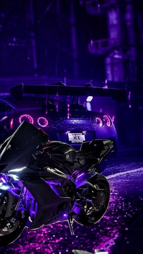 Purple Motorcycle, Ninja Motorcycle, Purple Bike, Green Motorcycle, Pink Motorcycle, Nissan Gtr R34, Motocross Love, Kawasaki Bikes, Image Moto