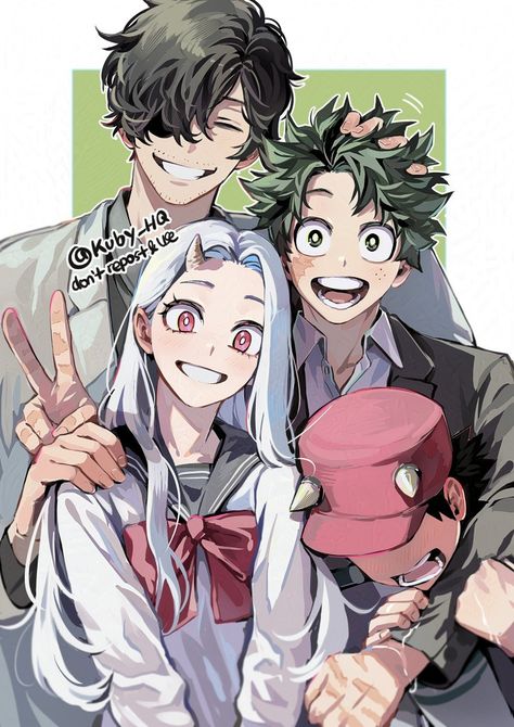 My hero academia Mha Cute, My Hero Academia Art, Clothes Swap, Academia Art, Mha Art, Wanderer Art, Anime Songs, Midoriya Izuku, Percy Jackson Funny