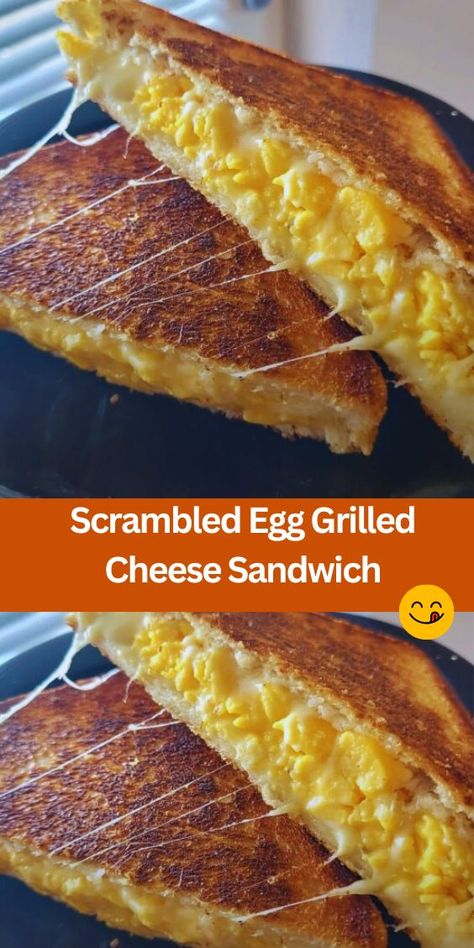 Craving a delicious and easy-to-make meal? Try our Scrambled Egg Grilled Cheese Sandwich recipe! With fluffy scrambled eggs, gooey melted cheese, and crispy grilled bread, this sandwich is a crowd-pleaser. Perfect for breakfast, brunch, or Grill Cheese Breakfast Sandwich, Grilled Cheese Egg Sandwich, Grilled Breakfast Sandwich, Egg Salad Grilled Cheese, Scrambled Egg Grilled Cheese Sandwich, Round Eggs For Sandwich, Scrambled Egg Grilled Cheese, Eggs And Cheese Recipes, Egg And Cheese Toast