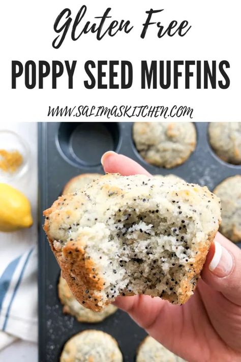 Oat Flour Muffins, Nutella Muffin, Muffins Blueberry, Lemon Poppy Seed Muffins, Morning Glory Muffins, Seed Muffins, Dessert Parfait, Poppy Seed Muffins, Lemon Poppyseed Muffins