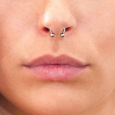 Horseshoe Septum, Barbell Earrings, Nose Piercings, Circular Barbell, Facial Piercings, Septum Jewelry, Septum Piercing, Funky Jewelry, Body Piercing Jewelry