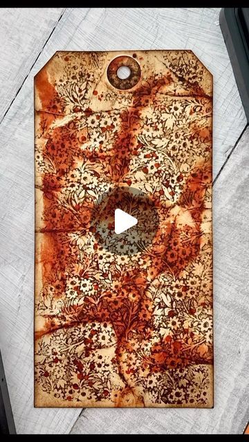 Ranger Ink (Official) on Instagram: "We’re bringing back some of our favorite @tim_holtz techniques! 🥰 Have you ever tried the Distress Ink Wrinkled technique? It’s a simple way to create fun and unique backgrounds.   Supplies:  ⁃ Tim Holtz Distress® Heavystock Tag  ⁃ Tim Holtz Distress® Ink Pad: Rusty Hinge, Walnut Stain  ⁃ Tim Holtz Distress® Spray Stain: Spiced Marmalade  ⁃ Tim Holtz® by Stampers Anonymous Stamp: Tiny Prints CMS460  ⁃ Tim Holtz Distress® Sprayer  ⁃ Ranger Ink Mini Ink Blending Tool with Foam  ⁃ Ranger Ink Heat It Tool   Directions:  1. Crumple tag with your hands.  2. Rub Distress Ink Pad directly into crumpled tag.  3. Spritz tag with water.  4. Dry ink with Heat It Tool.  5. Flatten tag with your hands or craft iron.  6. Ink stamp with Distress Ink, Stamp image onto Tim Holtz Tiny Prints, Tim Holtz Distress Spritz, Tim Holtz Distress Ink Tutorials, Tim Holtz Ideas, Tim Holtz Tutorials, Tim Holtz Distress Crayons, Tim Holtz Fabric, Paper Techniques, Mixed Media Stencils