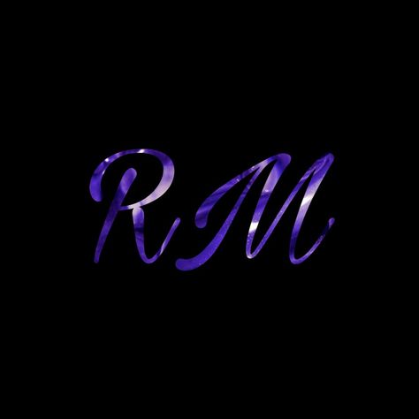 Namjoon Name Wallpaper, Rm Name Logo, Rm Logo, M Letter Images, Letter Images, M Letter, Gallery Wallpaper, Army Wallpaper, Iphone Background Images