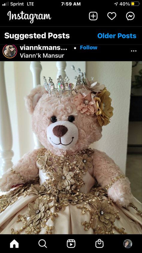 Quinceanera Bears, Quince Bears, Quince Recuerdos Ideas, Quinceanera Checklist, Pink Quince Theme, Rose Gold Quinceanera Dresses, Quinceanera Court, Emerald Green Quinceanera Theme, Beauty And The Beast Quince