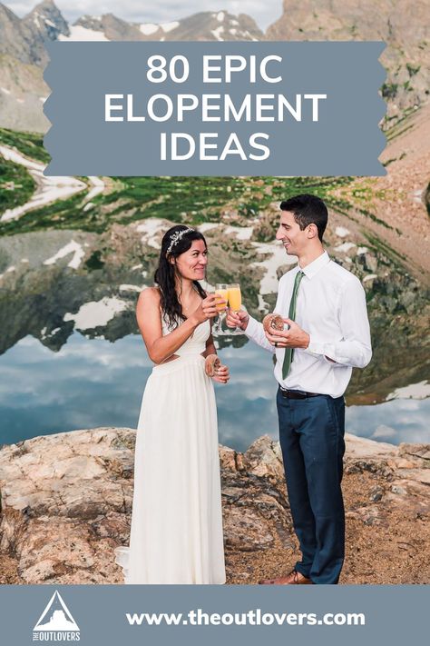 Outdoor Elopement Ceremony Decor, Second Wedding Elopement, Elopement Wedding Ideas Inspiration, Creative Elopement Ideas, Mountain Wedding Elopement Ideas, Wedding Elopement Ideas Destinations, Small Elopement Ceremony, Outdoor Elopement Decor, Elopement Decor Ideas