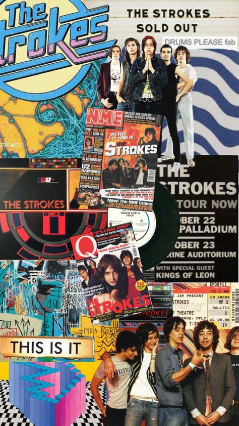 #vintage #music #90s #y2k #2000s #fyp #band #thestrokes #juliancasablancas #goodmusic #rock #indie #aesthetic #music #core Indie Aesthetic Music, Music 90s, 90s Indie, Rock Aesthetic, Julian Casablancas, Aesthetic Music, The Strokes, Indie Aesthetic, Ramones