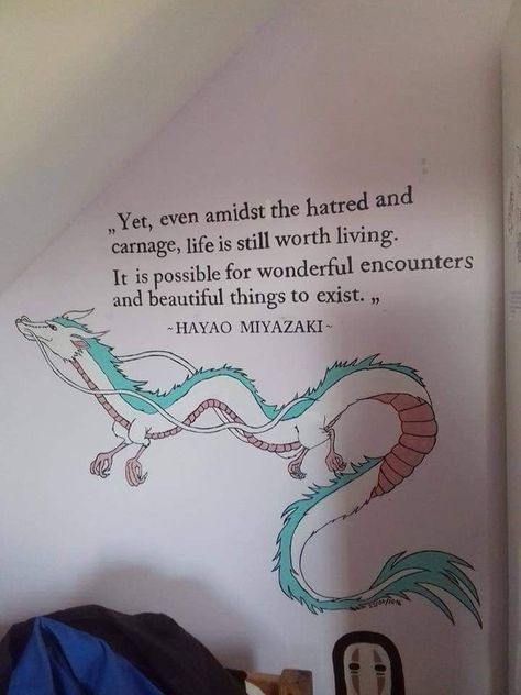 Studio Ghibli Quotes, Personajes Studio Ghibli, Chihiro Y Haku, Ghibli Artwork, Studio Ghibli Movies, Studio Ghibli Art, Ghibli Movies, Ghibli Art, Howls Moving Castle