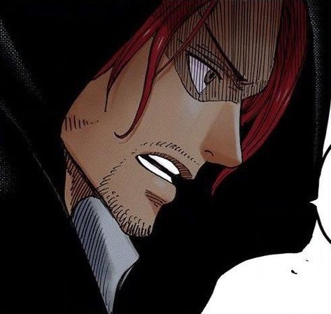 Shanks Manga Color, Red Hair Shanks, Kaido One Piece, One Piece Aesthetic, رورونوا زورو, One Piece Series, One Piece Photos, Piece Icons, Anime Lineart