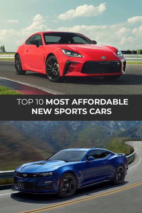 Finding the performance you want doesn’t have to break the bank. Check out the 10 most affordable new sports cars! Best Sports Cars For Women, Cheap Good Looking Cars, Cars Under 20k, Sports Cars For Women, Cool Affordable Cars, Nice Cars For Teens, Affordable Cars For Teens, Cheap Cars For Teens, Affordable Cars