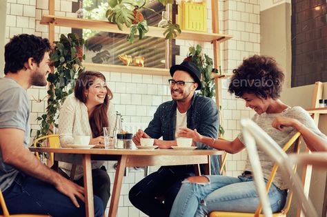 Four people. Journalistic style. Warmth to shot but yet still feels modern. Appeals to our target. Bohemian Patio Decor, Boho Patio, Outdoor Patio Space, Payday Loans, Group Of Friends, Great Coffee, Patio Decor, A Coffee, Are You Happy