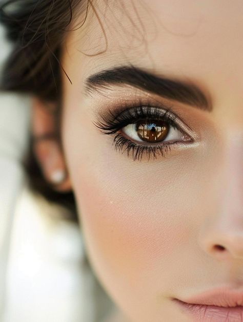 Best Wedding Makeup for Brown Eyes: Elegant, Natural Looks for Every Bride Bride Makeup Brown Eyes, Witchy Wedding, Perfect Wedding Makeup, Boho Wedding Makeup, Fall Wedding Makeup, Gorgeous Wedding Makeup, Wedding Eyes, Wedding Makeup Tutorial, Wedding Eye Makeup