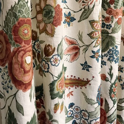 40 of the Best Etsy Home Furnishings for 2024 - Laurel Home Butterfly Print Pattern, Ivory Curtains, Measuring Curtains, Curtains Width, Ivory Background, Custom Drapes, Cotton Curtains, Pencil Pleat, Curtains With Rings