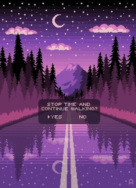 Art Purple Aesthetic, Pixel Art Purple, Sci Fi Wallpaper, Pixel Art Background, Dark Purple Aesthetic, Pixel Art Characters, Vaporwave Aesthetic, 8 Bits, Neon Aesthetic