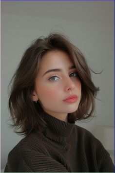 Short Modern Haircuts For Women, Best Haircut For Thick Hair Short, 2024 Bob Hair, Short Haircut For Women With Bangs, Short Hairstyle For Thick Hair For Women, Short Hair Styles For Thick Hair Women, Bob Cut For Thick Hair, Haircut Design For Women, Medium Bob Hairstyles For Thick Hair