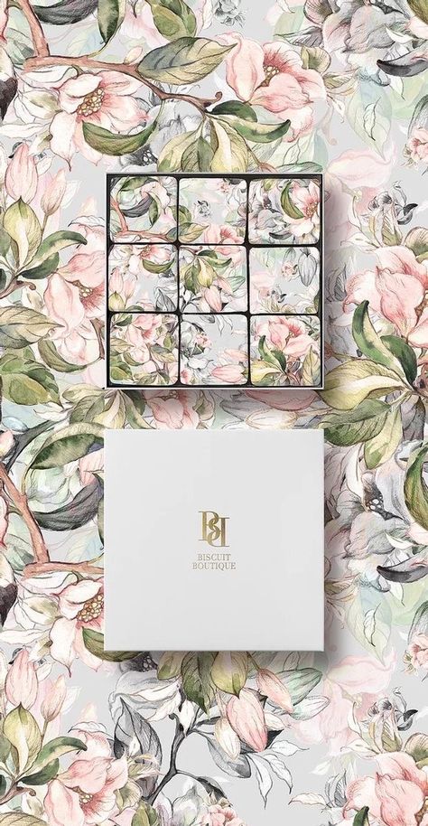 Sandwich Biscuits, Tea Packaging Design, Chocolate Diy, Hazelnut Praline, Packaging Ideas Business, Blue Peonies, Luxury Chocolate, Chocolate Art, Gift Box Design