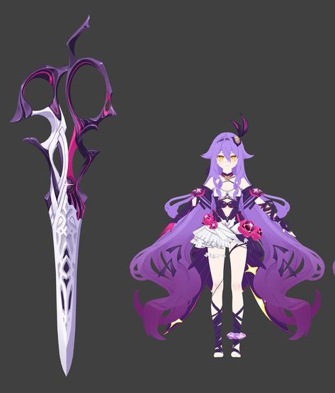 Sirin Honkai Impact, Abyss Mage, Maria Core, Magical Girl Outfit, Danmachi Anime, Character Sheets, Honkai Impact 3rd, Characters Inspiration Drawing, Sketches Tutorial